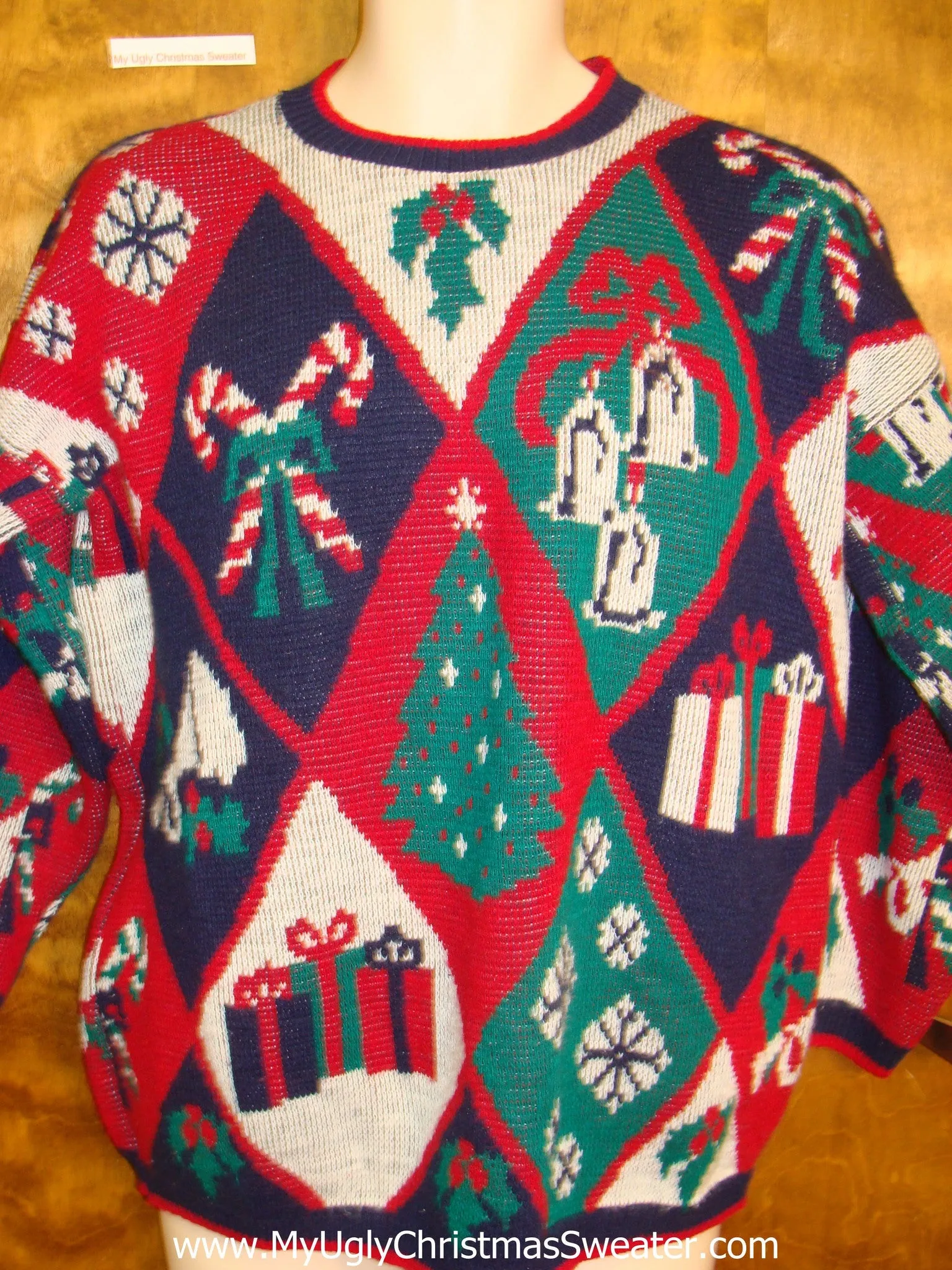 80s Amazing Yet Horrible Christmas Sweater Pullover