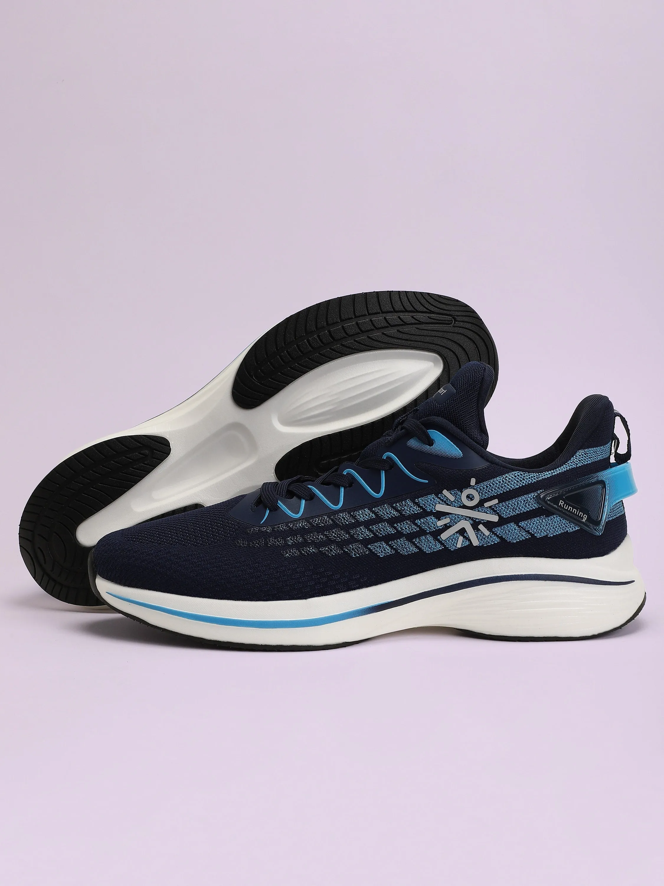 Active Men Running Shoes - Navy Blue