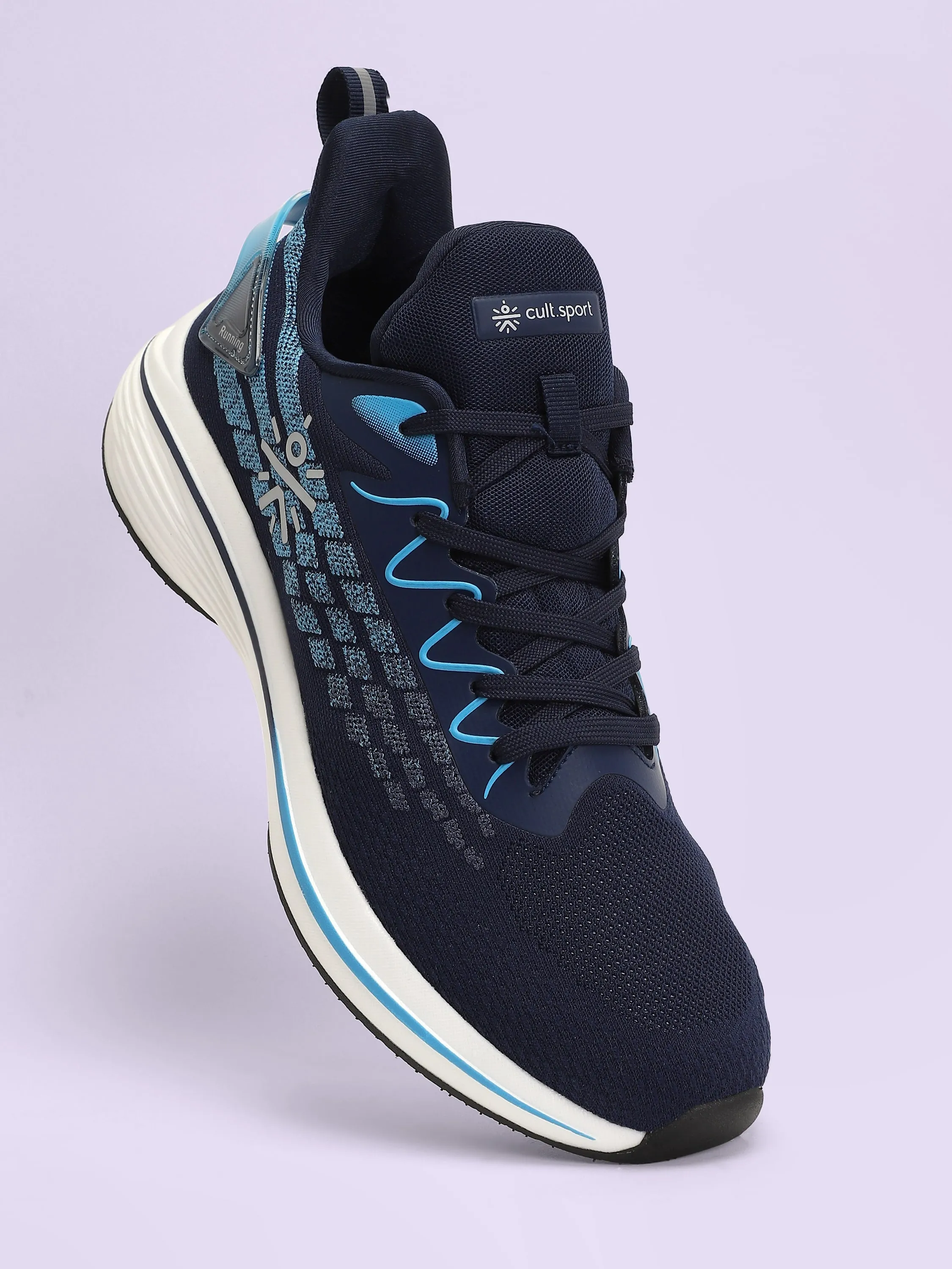 Active Men Running Shoes - Navy Blue