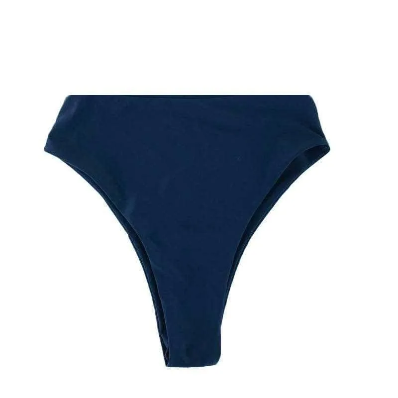 BAUDOUIN BIKINI BOTTOMS IN MIDNIGHT TEAL