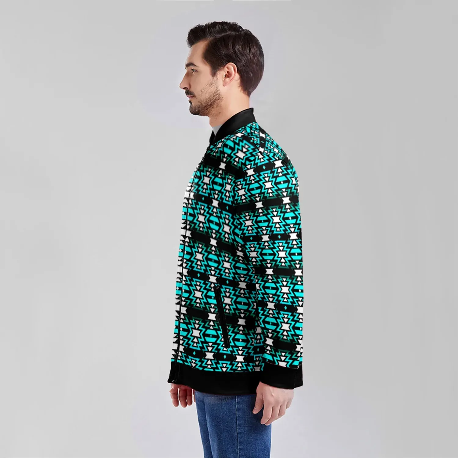 Black Fire Firefly Zippered Collared Lightweight Jacket