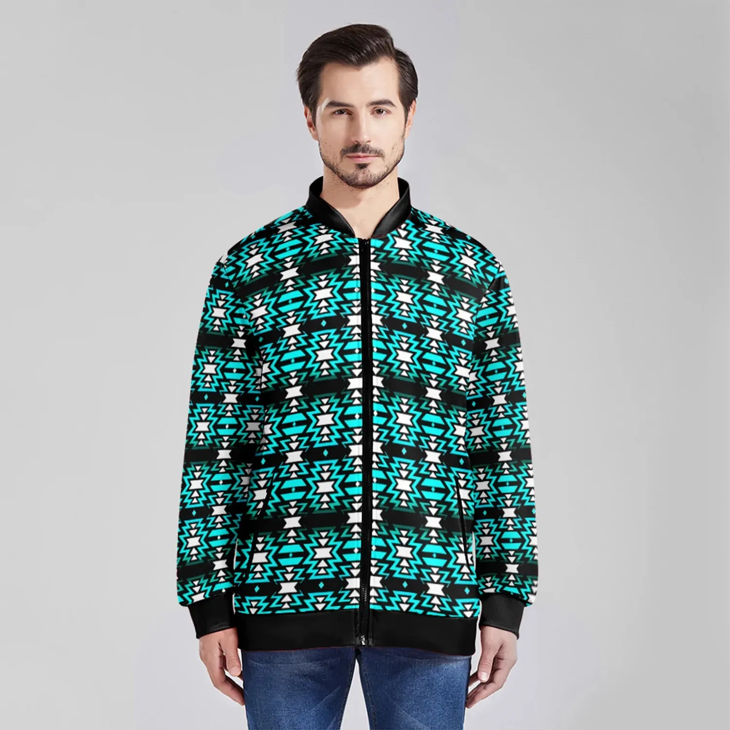 Black Fire Firefly Zippered Collared Lightweight Jacket