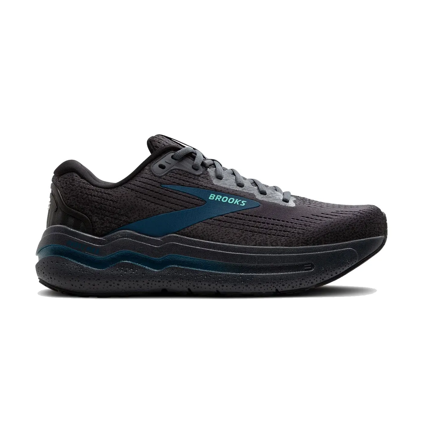 BROOKS GHOST MAX 2 EBONY/COCKATOO/BLUE SAPPHIRE - MENS