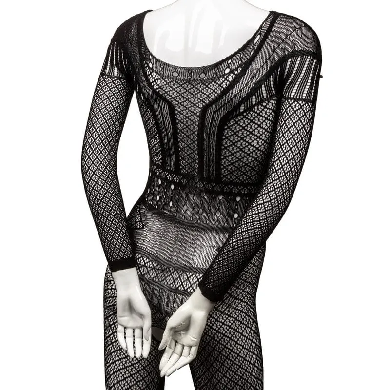Calexotics Scandal Full Length Lace Body Suit Plus Size