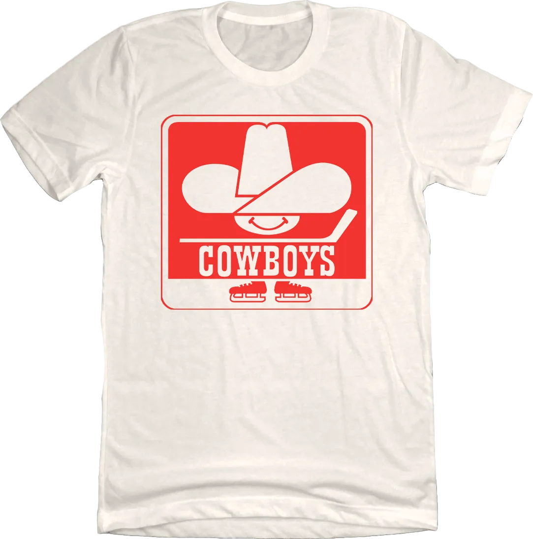 Calgary Cowboys Red Logo