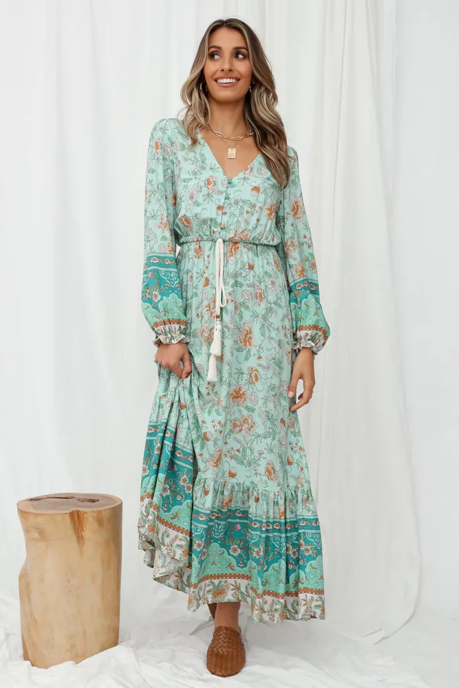 Counting Constellations Maxi Dress