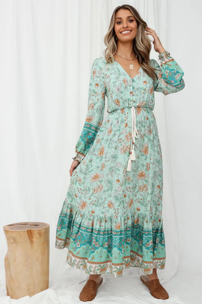 Counting Constellations Maxi Dress