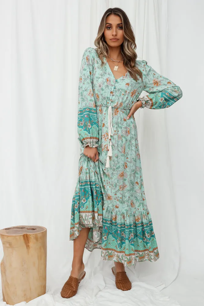 Counting Constellations Maxi Dress