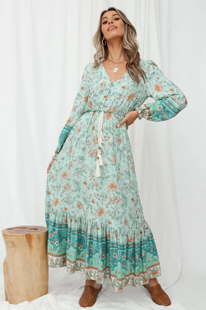 Counting Constellations Maxi Dress