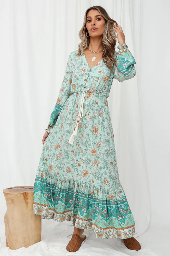 Counting Constellations Maxi Dress