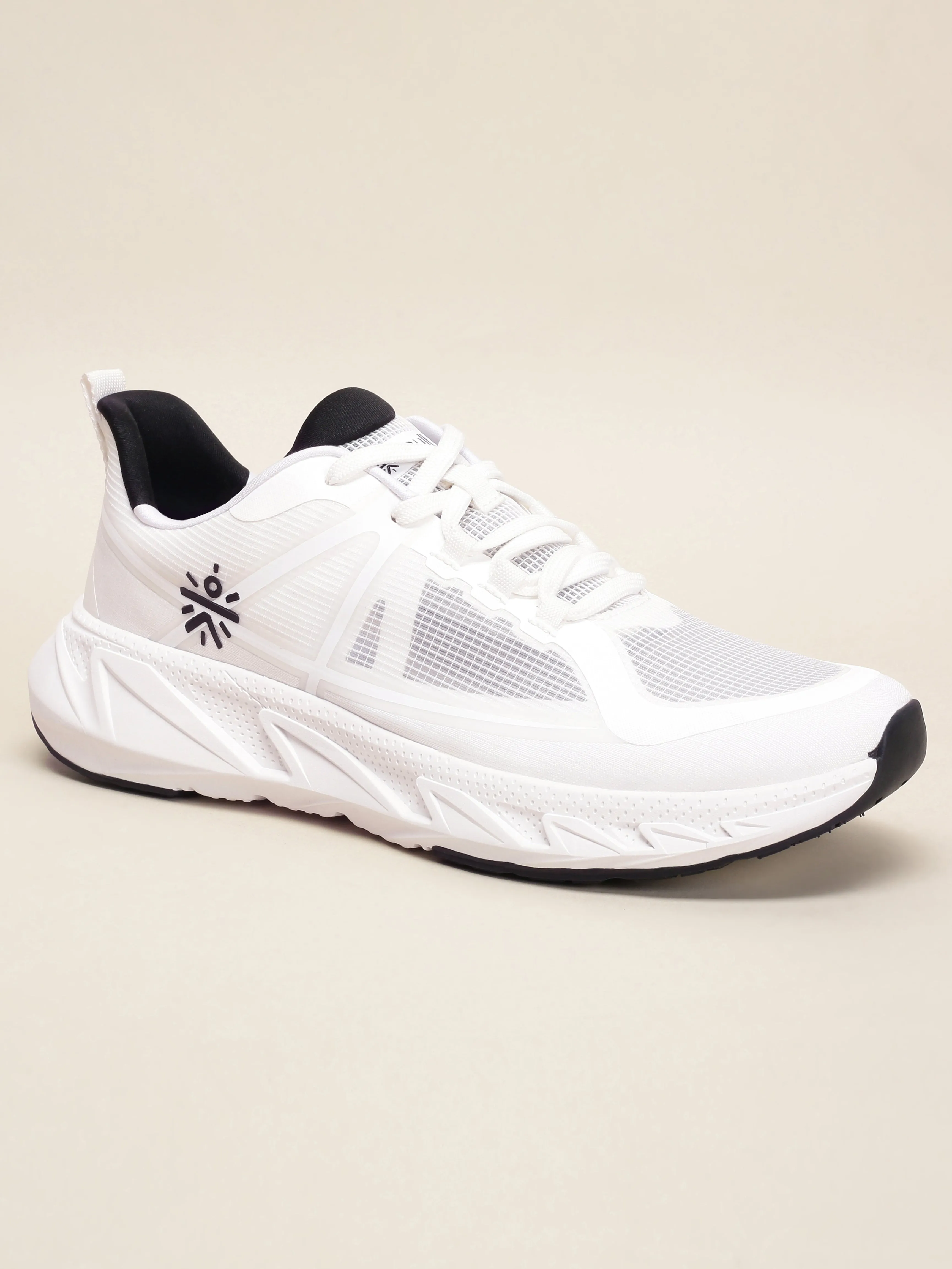 Cult Men's Traverse Running Shoes - Off White