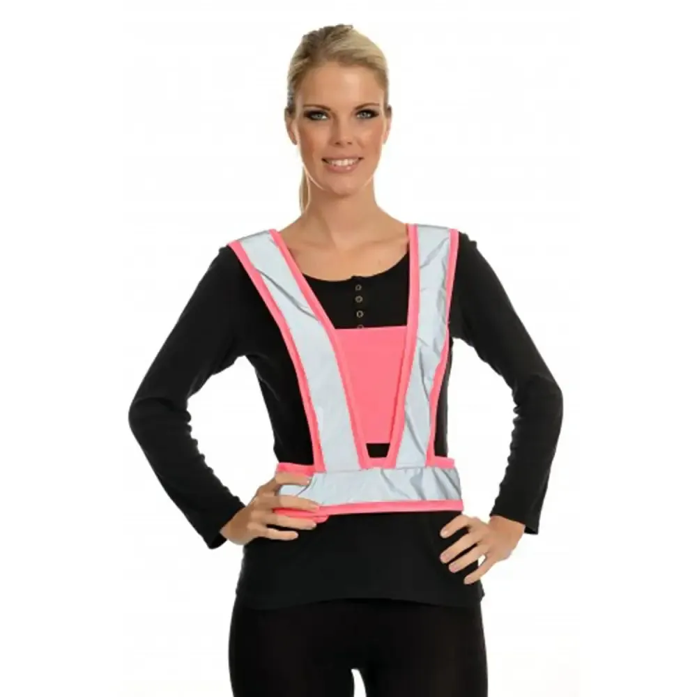 Equisafety Hi-Vis Adjustable Body Harness
