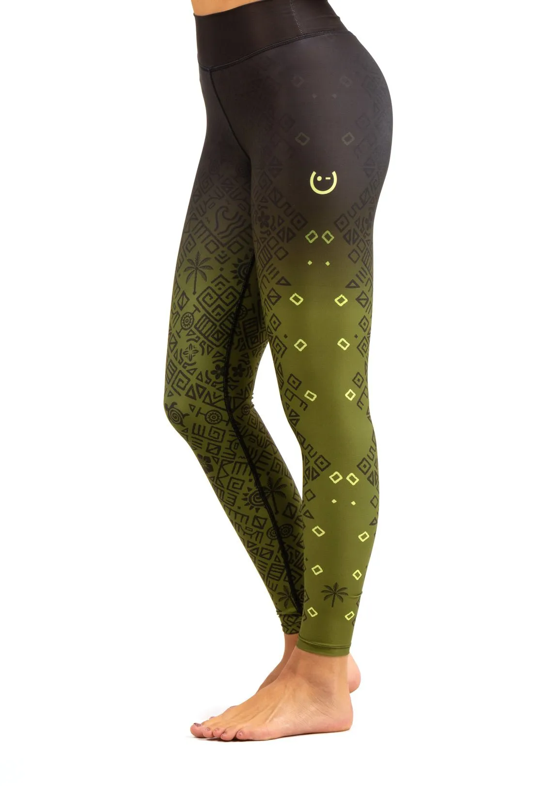 Ethnic Militar High Waisted Pant