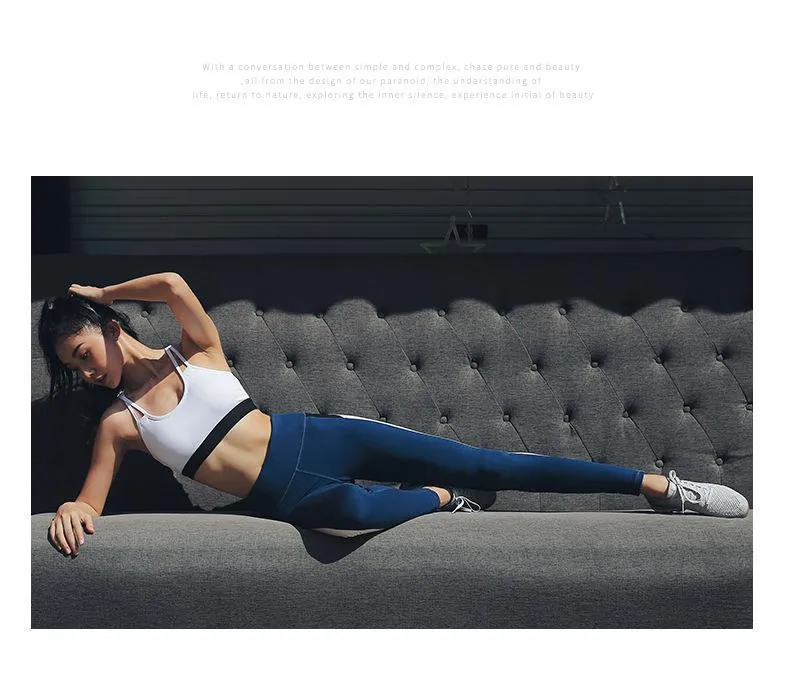 European and American high waist yoga pants women new women's yoga fitness pants running outdoor sports pants