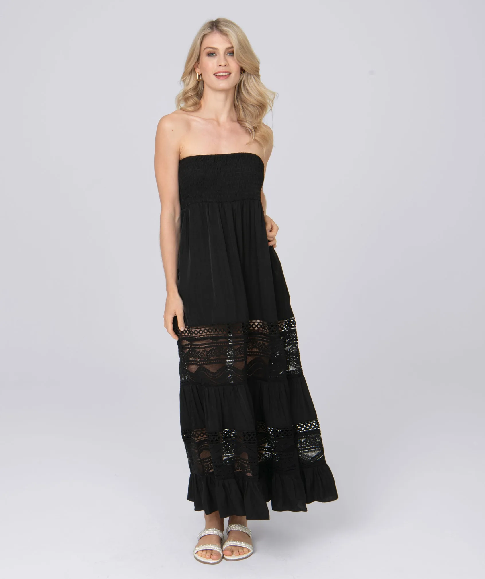 Havana Maxi Dress  - Black