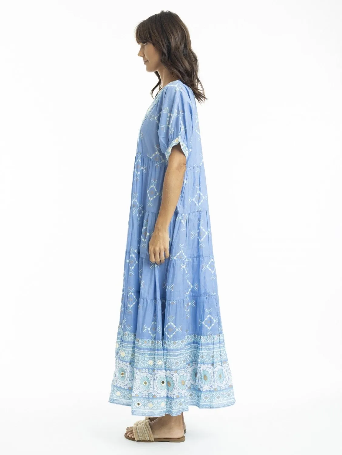 Heidi Blue Maxi Dress