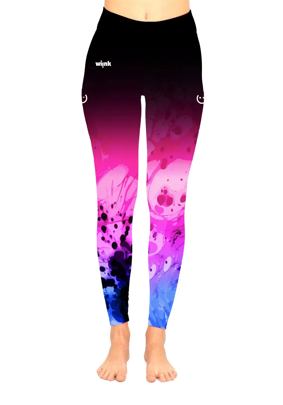 High Waist Lava Pink Pant