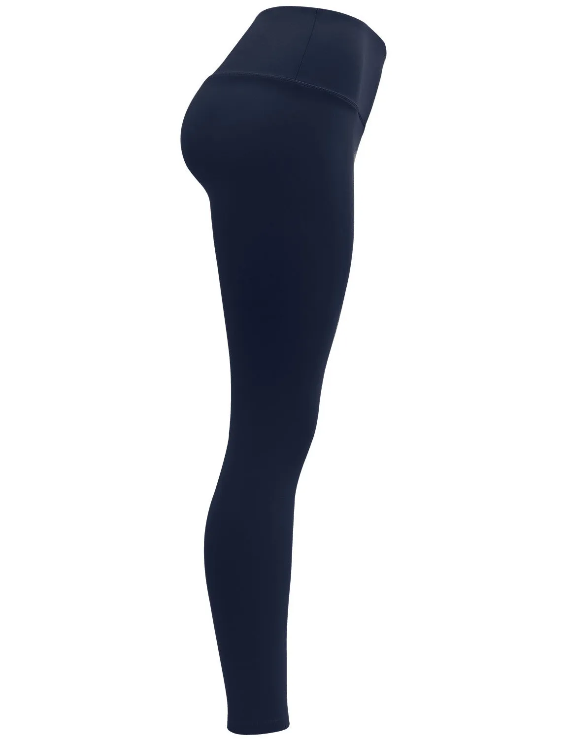 High Waist Yoga Pants darknavy_yoga