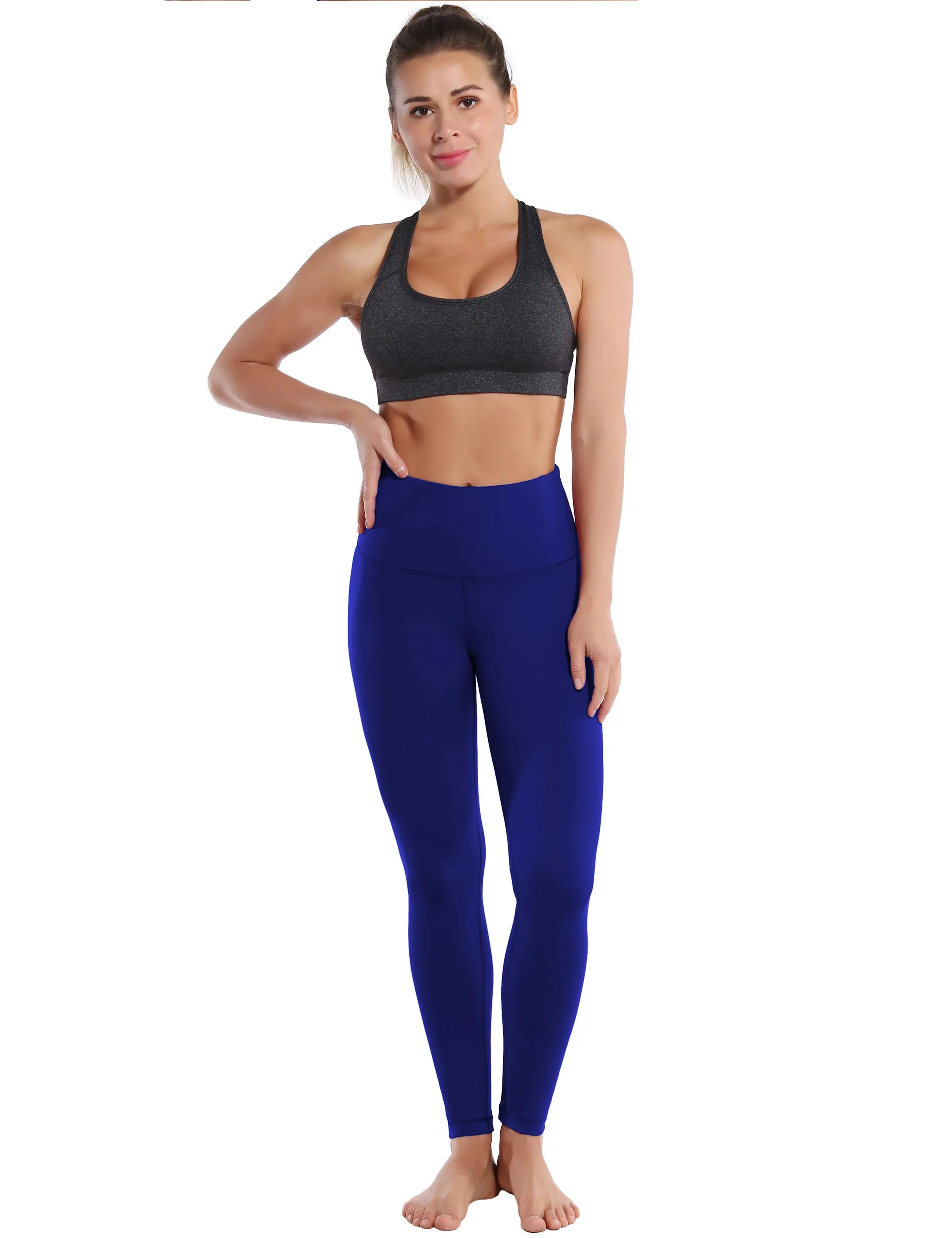 High Waist Yoga Pants navy_yoga