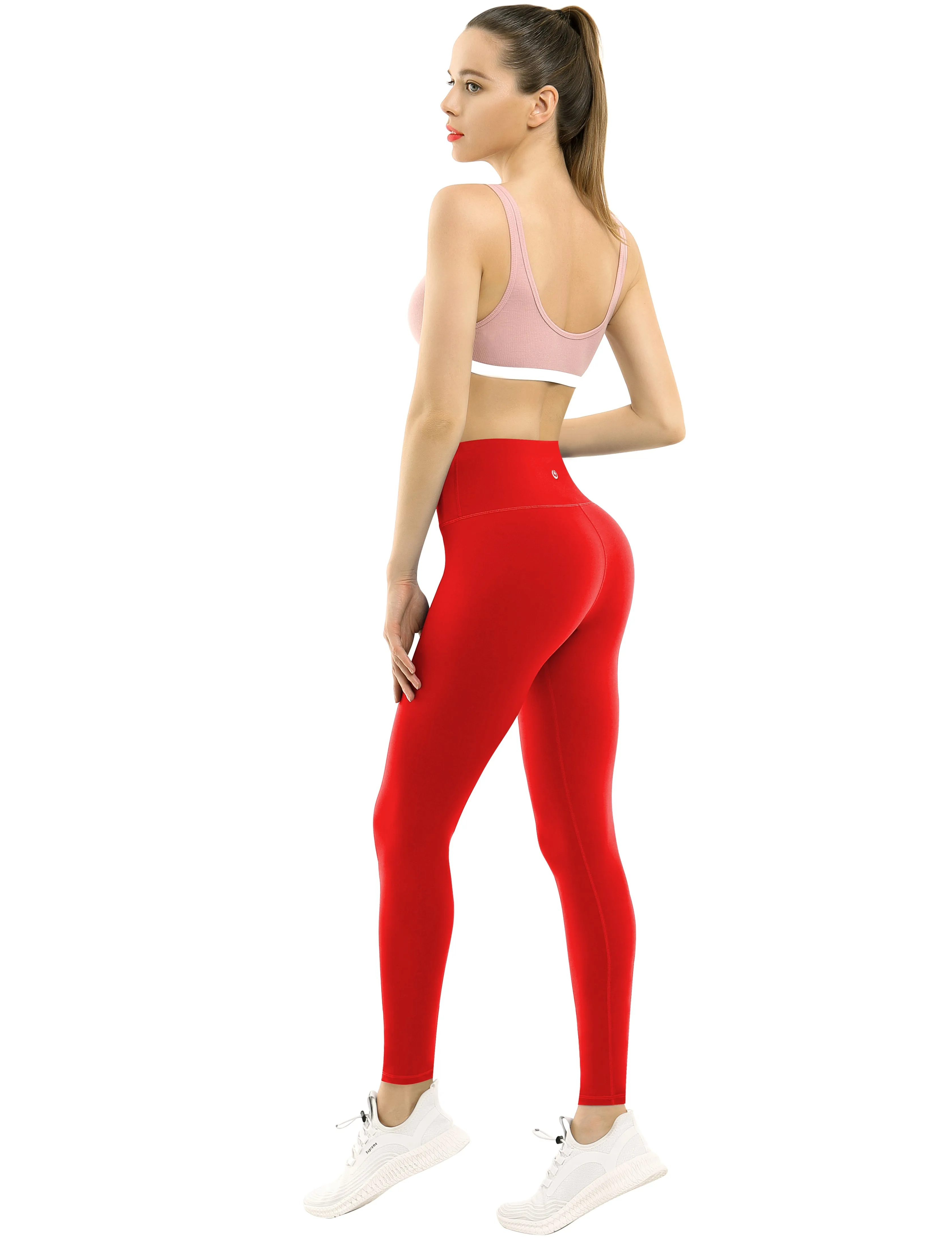 High Waist Yoga Pants scarlet_yoga