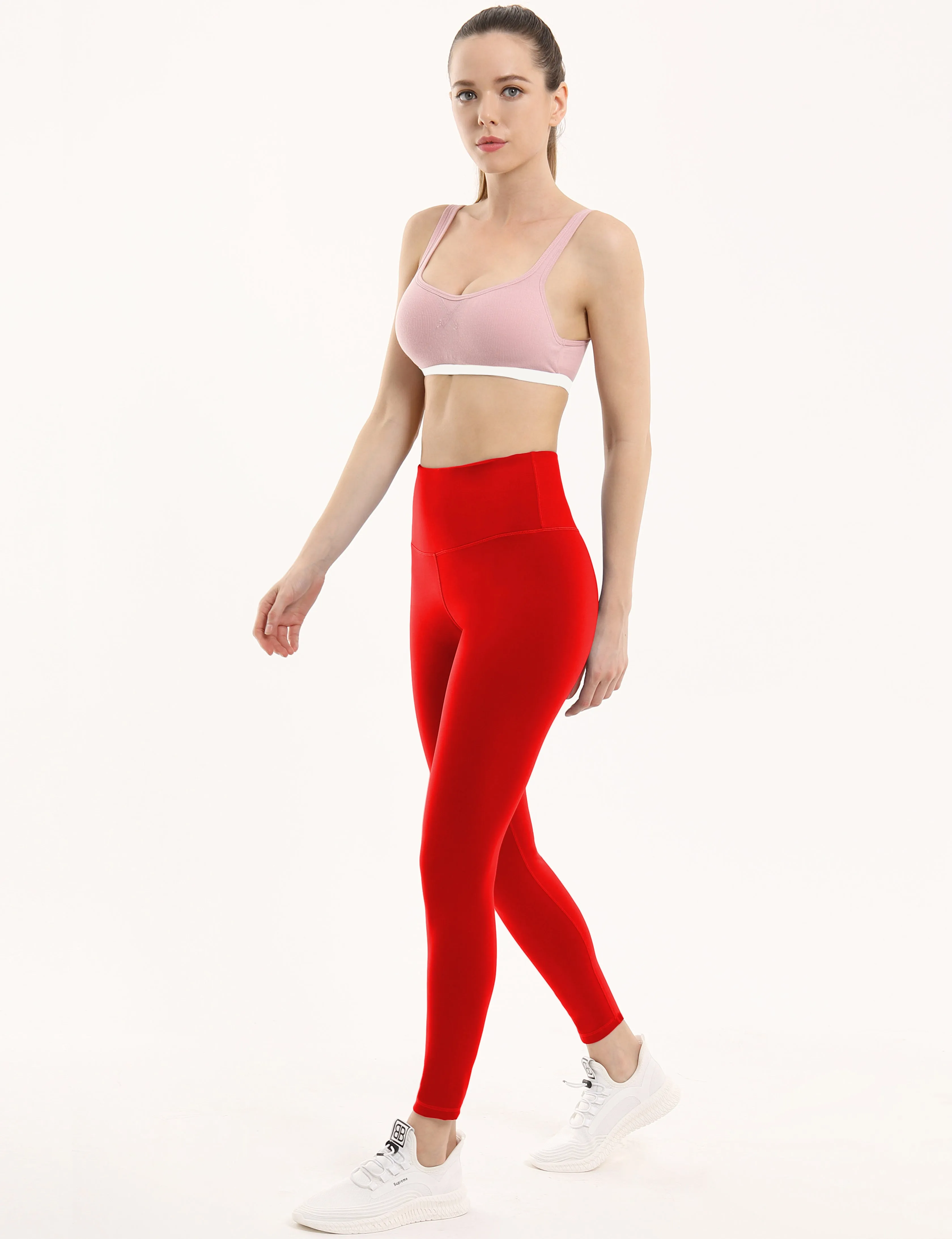 High Waist Yoga Pants scarlet_yoga