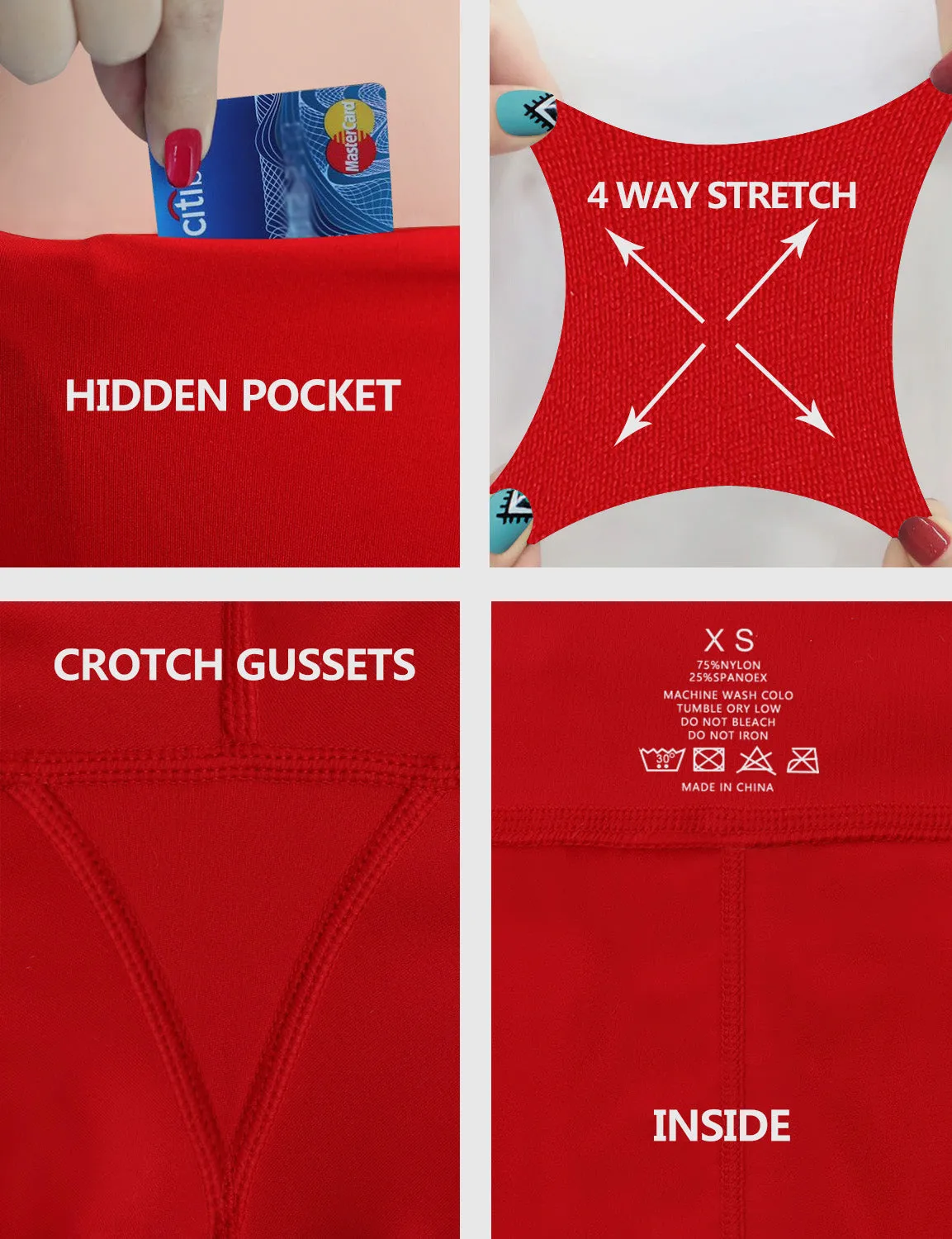 High Waist Yoga Pants scarlet_yoga