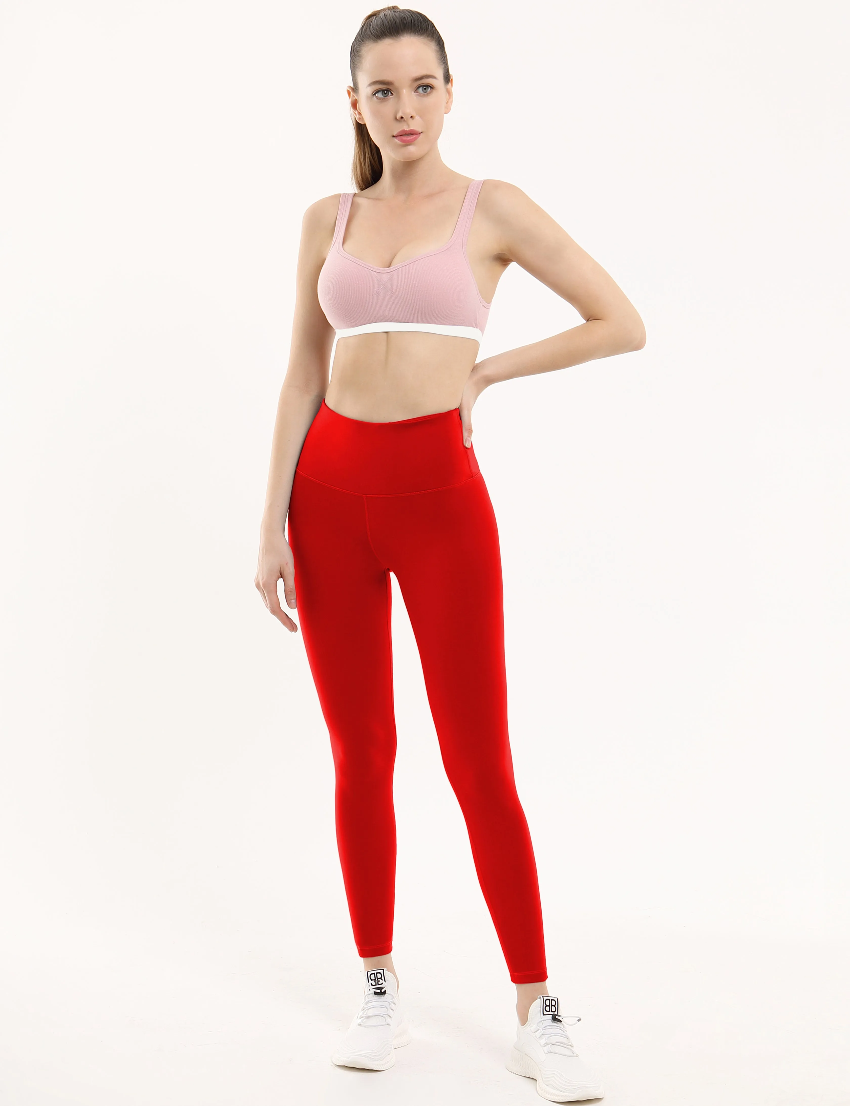 High Waist Yoga Pants scarlet_yoga