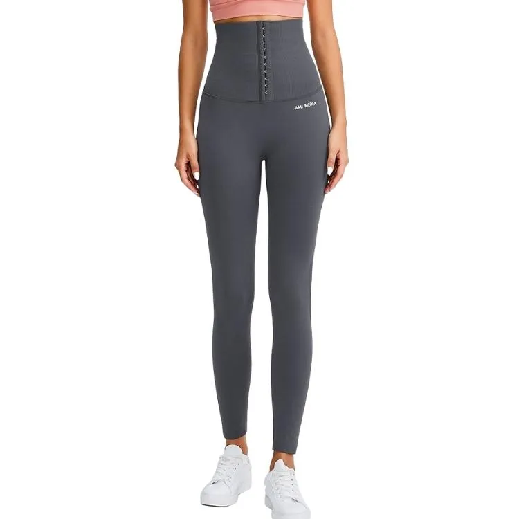 High Waisted Yoga Pants Leggings Tummy Control
