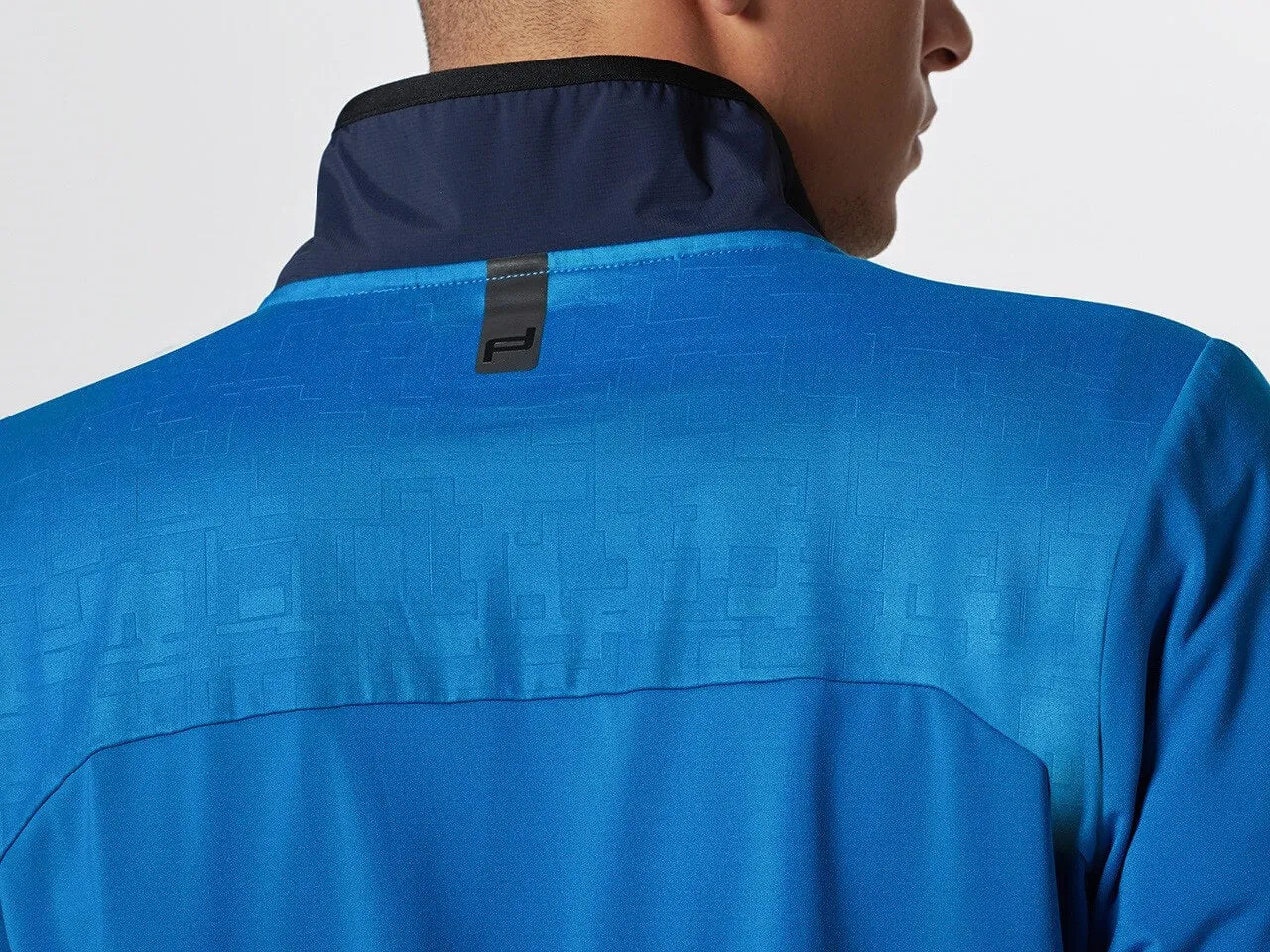 NEW Porsche Design Men's Mykonos Blue Fleece Jacket M MSRP $285