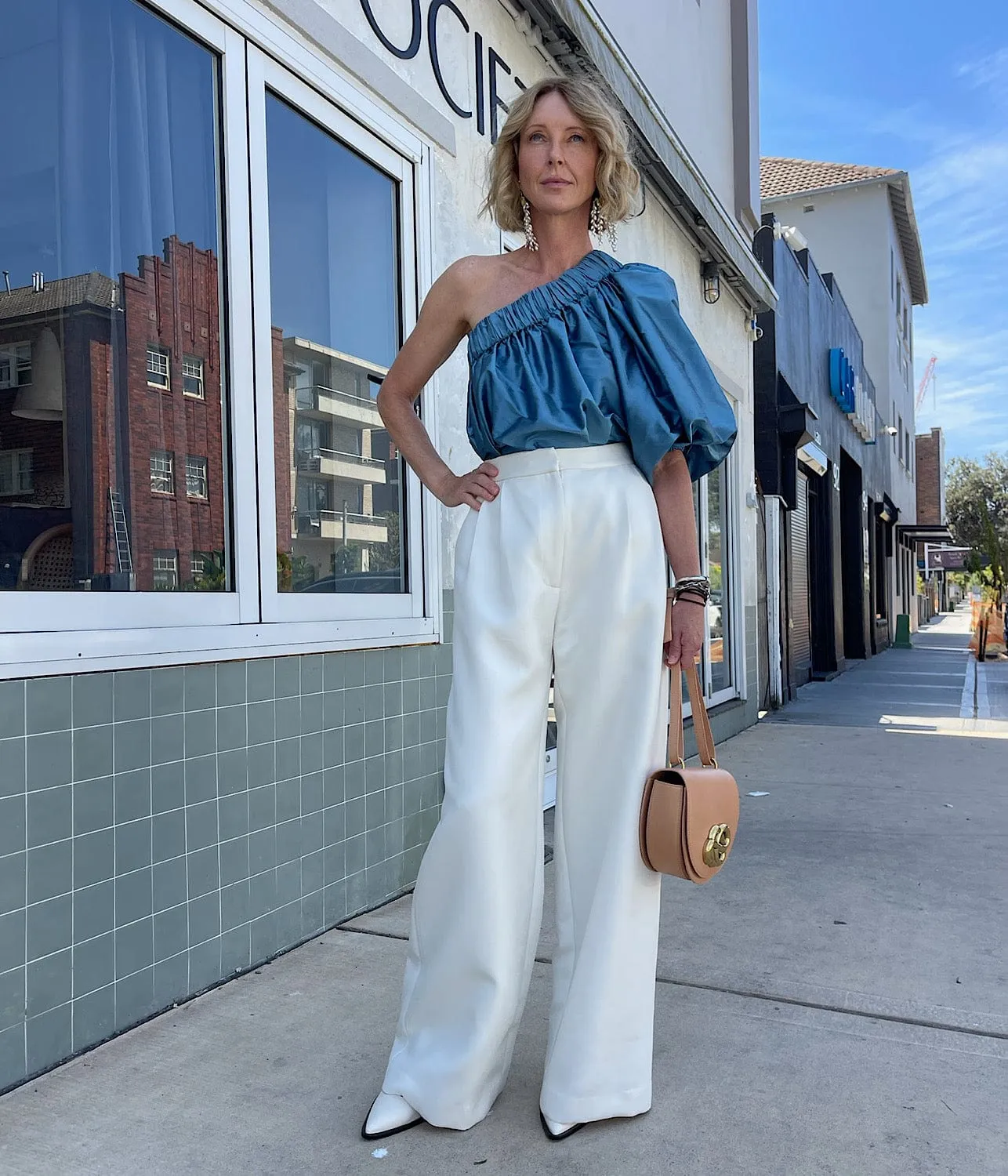 RIETI PANT- IVORY