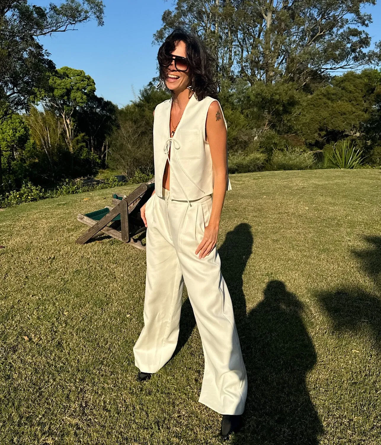 RIETI PANT- IVORY