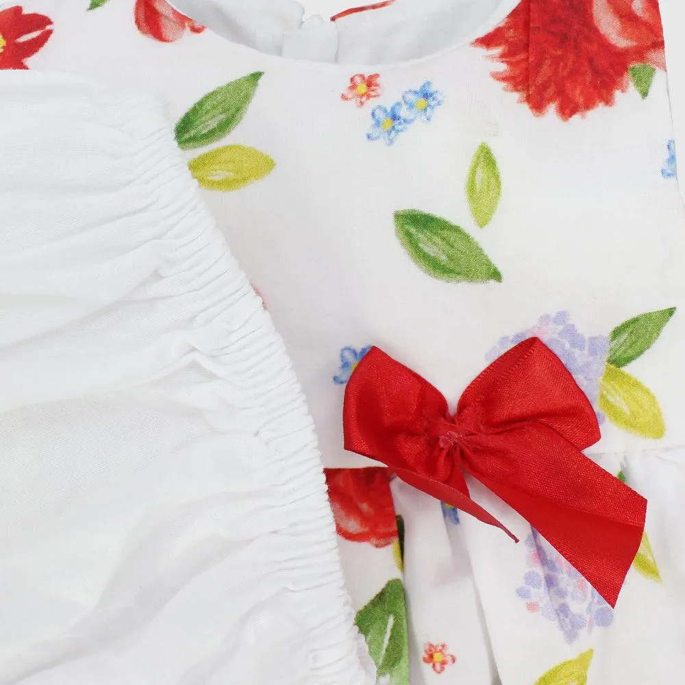 Roses Sleeveless Dress