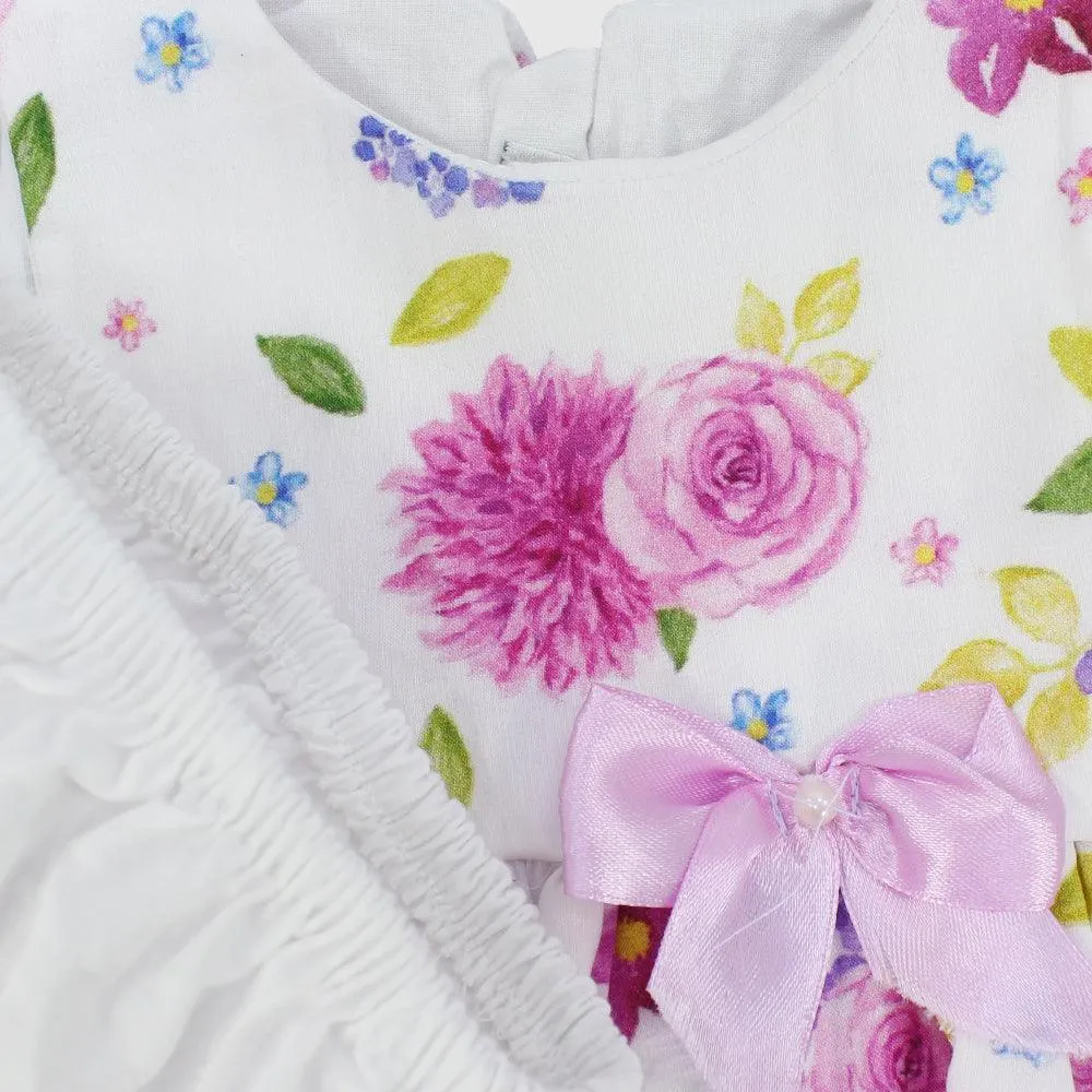 Roses Sleeveless Dress