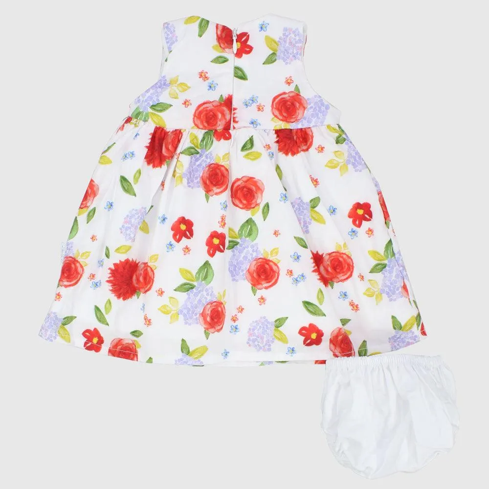 Roses Sleeveless Dress