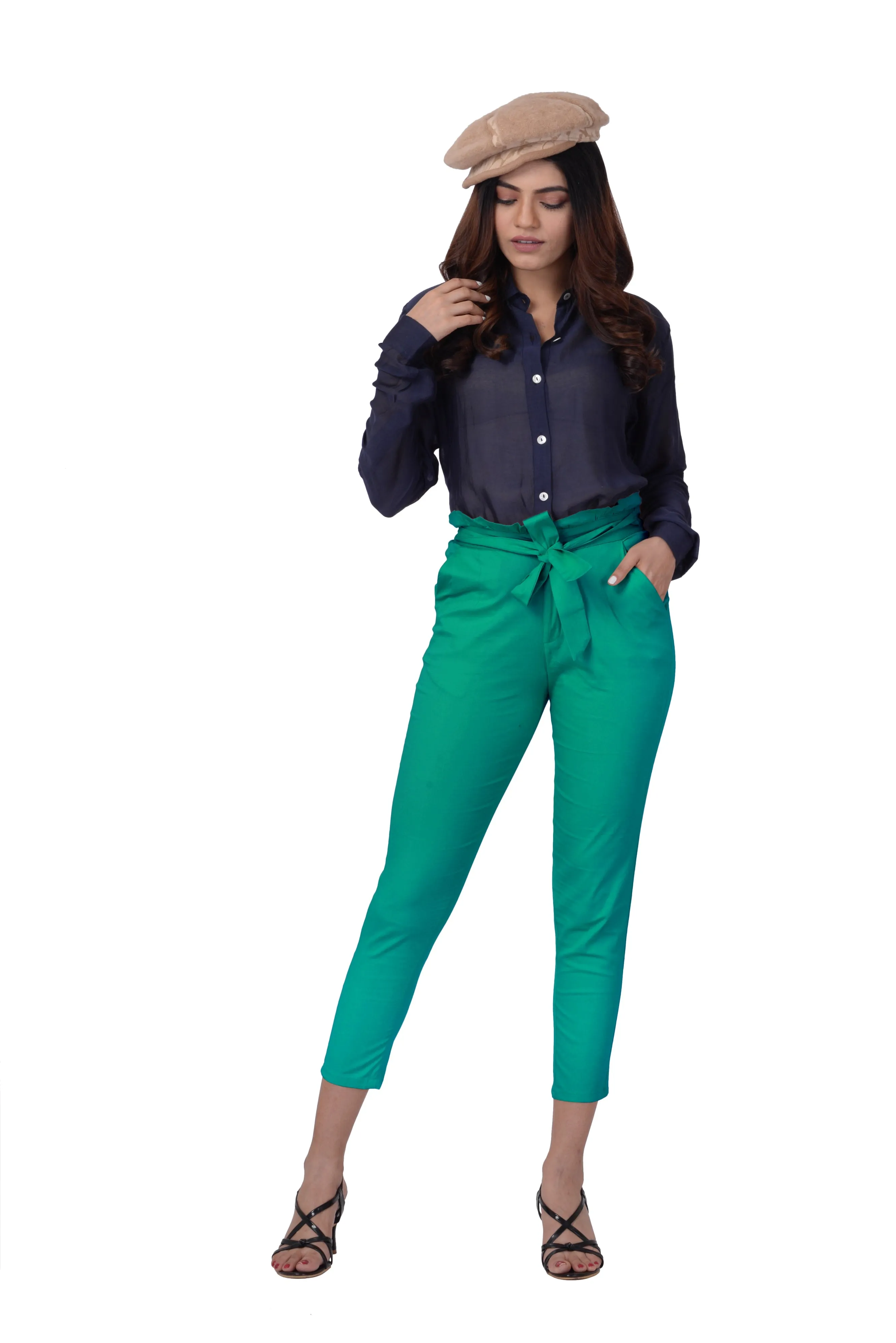 Ruffle Pants (Green)