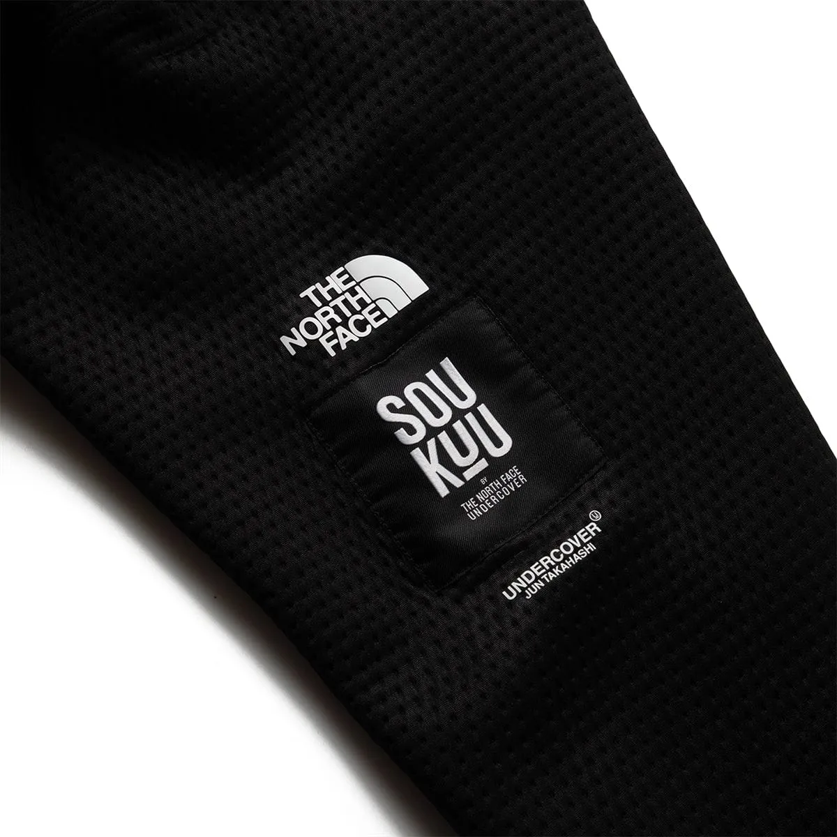 SOUKUU BY THE NORTH FACE X UNDERCOVER PROJECT U DOTKNIT DOUBLE HOODIE
