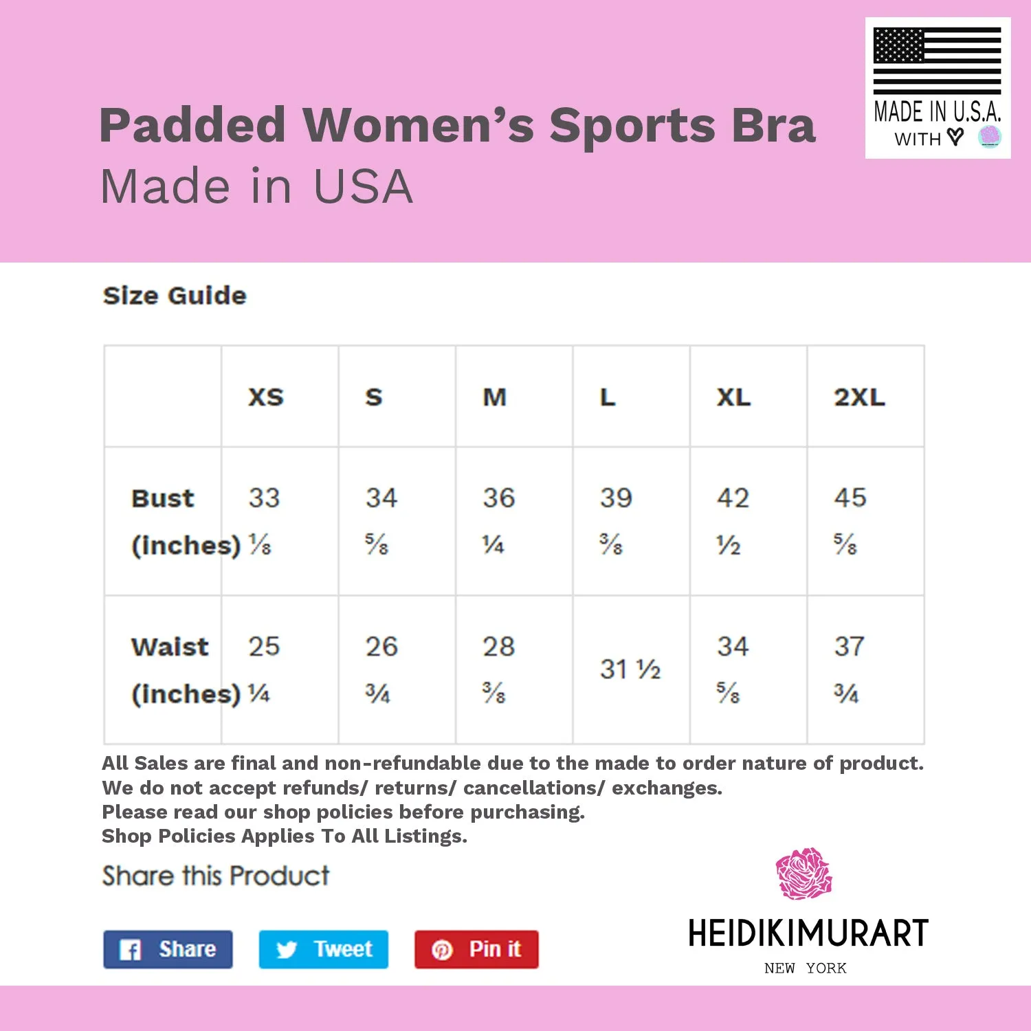 Turquoise Blue Color Sports Bra, Solid Color Bright Best Padded Yoga Bra- Made in USA/ EU