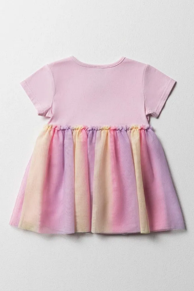Unicorn Party Dress Pink