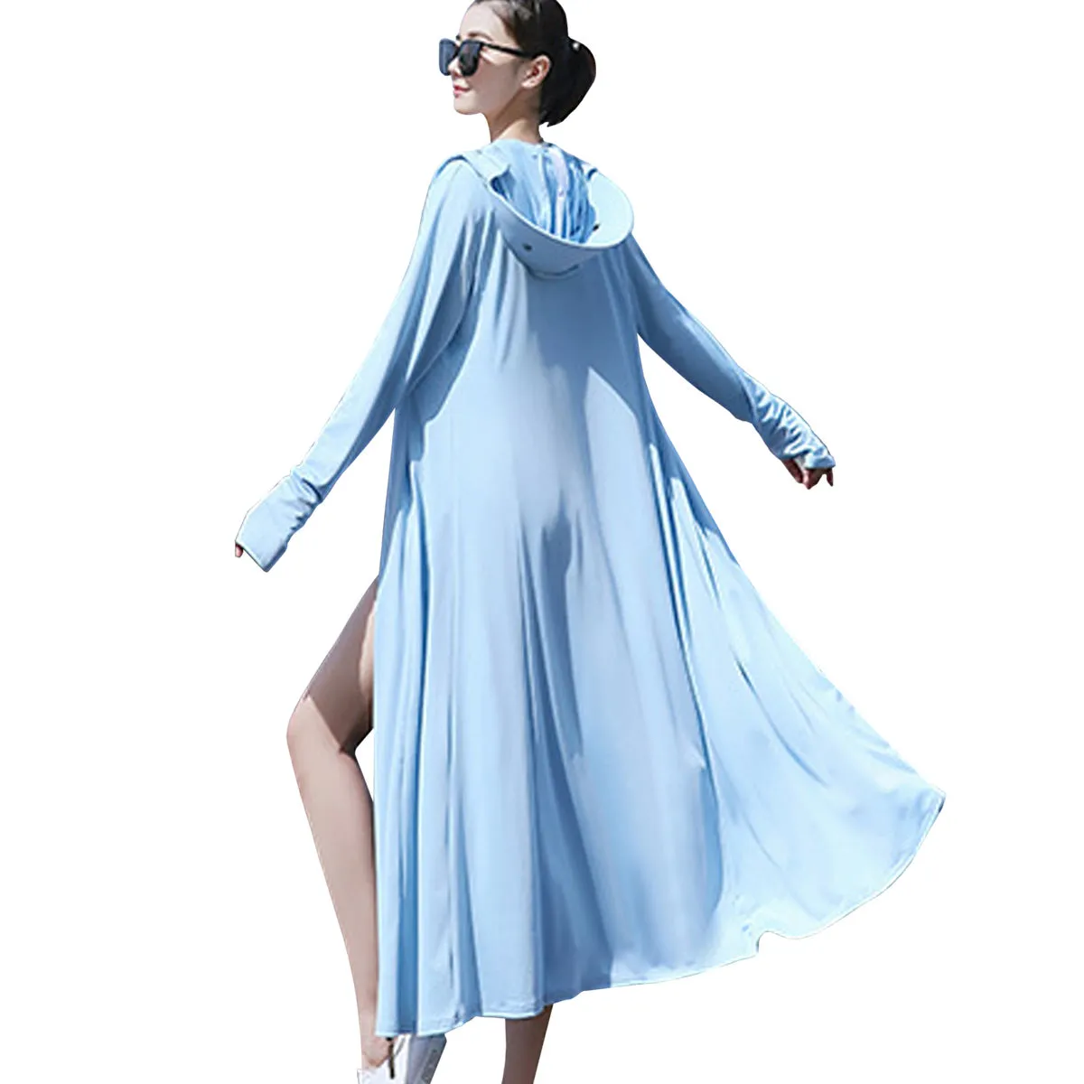 Women's Face Visor Long Anti UV Jacket